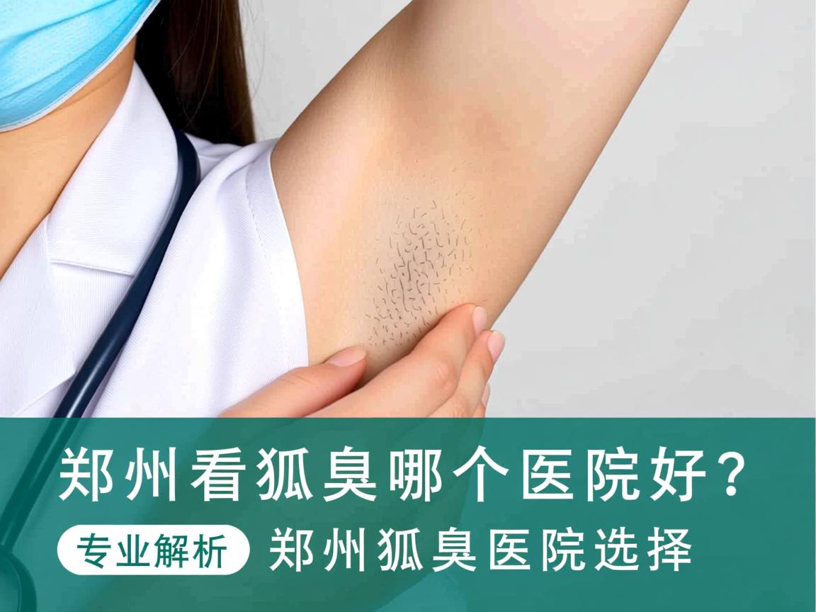 郑州看狐臭哪个医院好？专业解析郑州狐臭医院选择