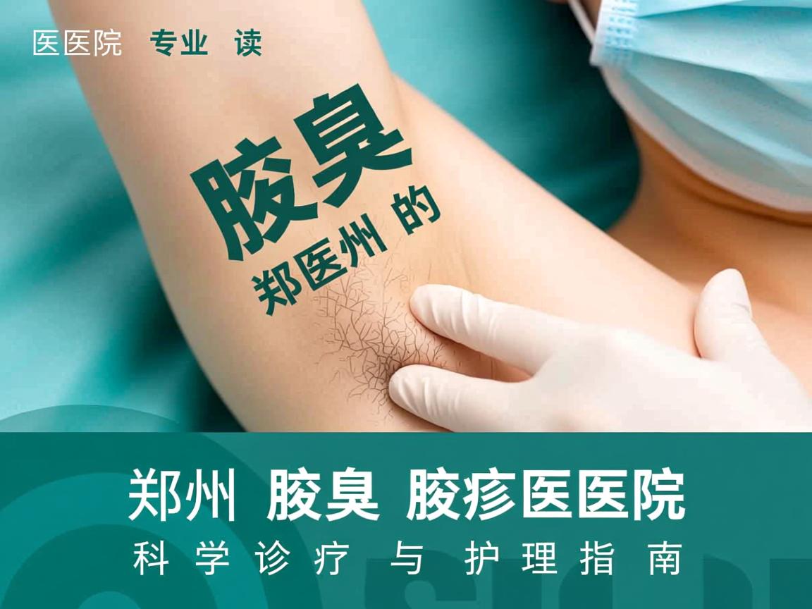 郑州腋臭医院专业解读，郑州腋臭医院的科学诊疗与护理指南