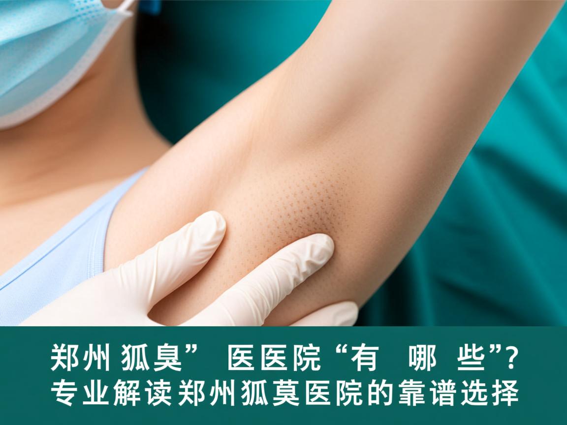 郑州狐臭医院有哪些?专业解读郑州狐臭医院的靠谱选择 郑州狐臭医院有哪些?专业解读郑州狐臭医院的靠谱选择