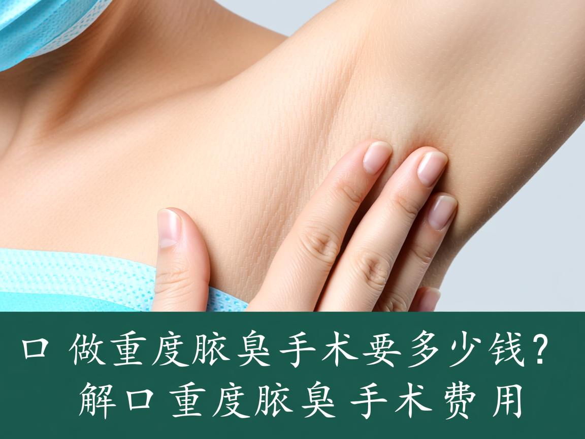 在周口做重度腋臭手术要多少钱?解析周口重度腋臭手术费用 在周口做重度腋臭手术要多少钱?解析周口重度腋臭手术费用