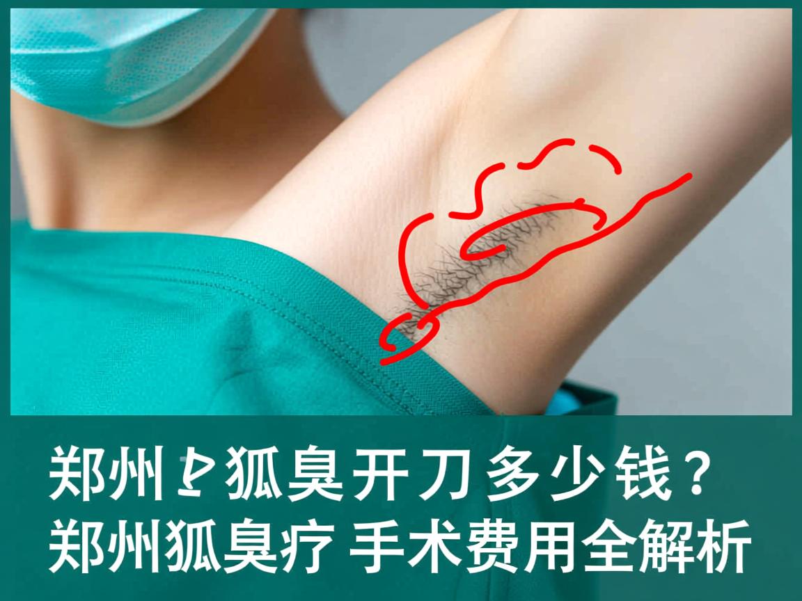郑州狐臭开刀多少钱?郑州狐臭手术费用全解析 郑州狐臭开刀多少钱?郑州狐臭手术费用全解析