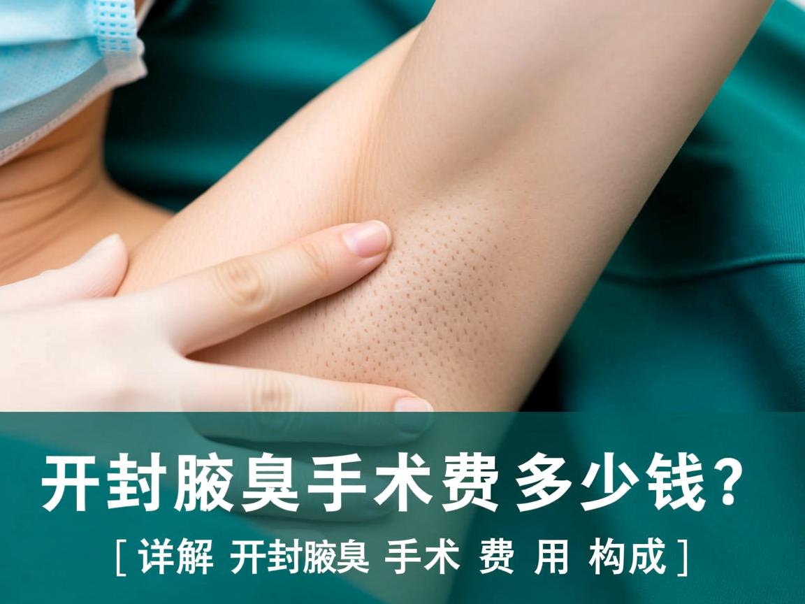 开封腋臭手术费多少钱?详解开封腋臭手术费用构成 开封腋臭手术费多少钱?详解开封腋臭手术费用构成
