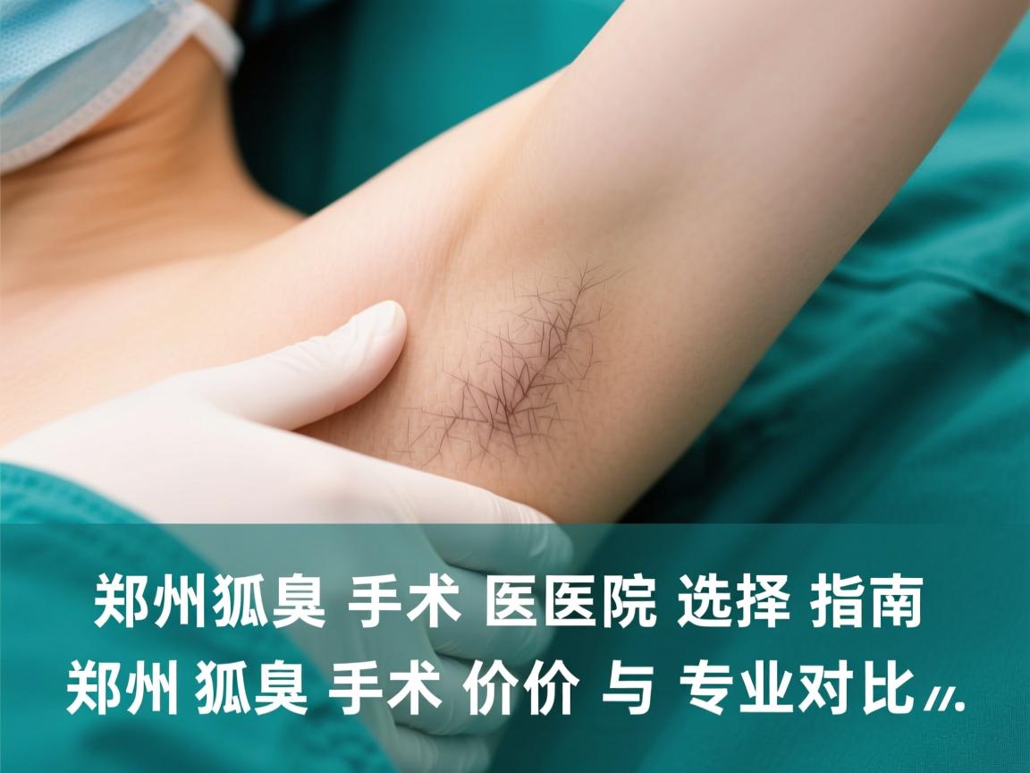 郑州狐臭手术医院选择指南,郑州狐臭手术价格与专业对比 郑州狐臭手术医院选择指南,郑州狐臭手术价格与专业对比