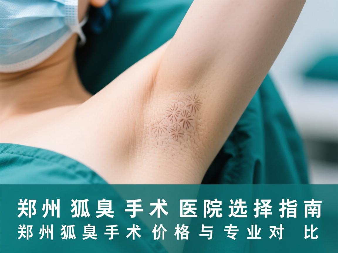 郑州狐臭手术医院选择指南,郑州狐臭手术价格与专业对比 郑州狐臭手术医院选择指南,郑州狐臭手术价格与专业对比