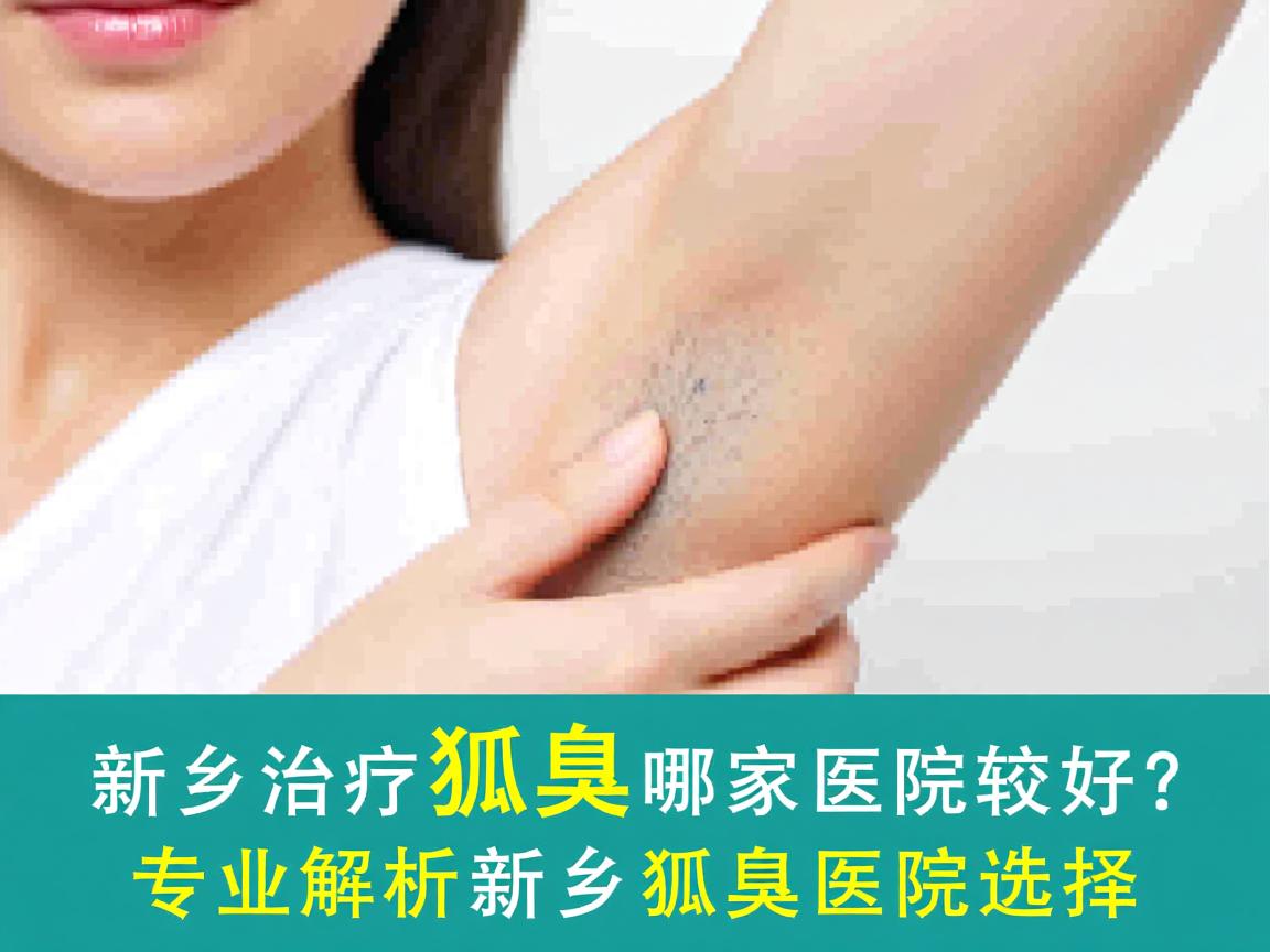 新乡治疗狐臭哪家医院较好？专业解析新乡狐臭医院选择