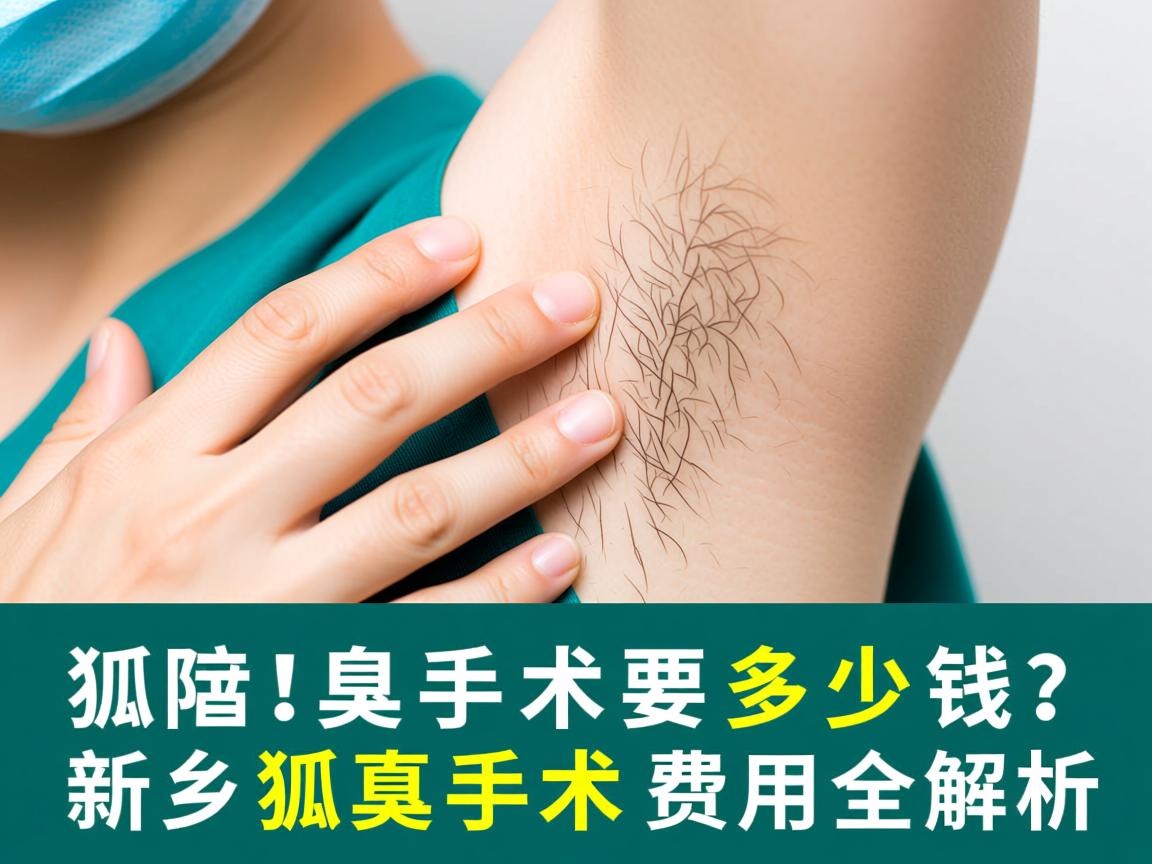 狐臭手术要多少钱？新乡狐臭手术费用全解析