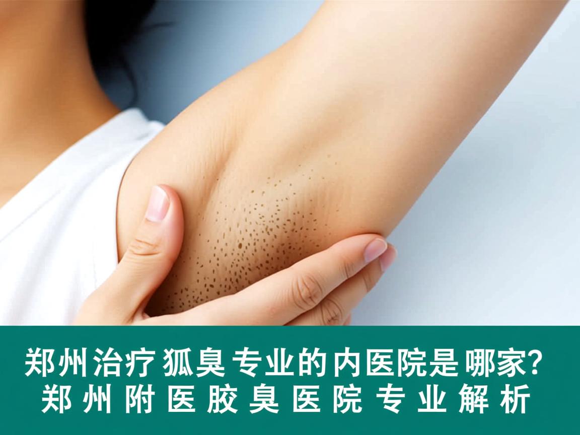 郑州治疗狐臭专业的医院是哪家?郑州附医腋臭医院专业解析 郑州治疗狐臭专业的医院是哪家?郑州附医腋臭医院专业解析