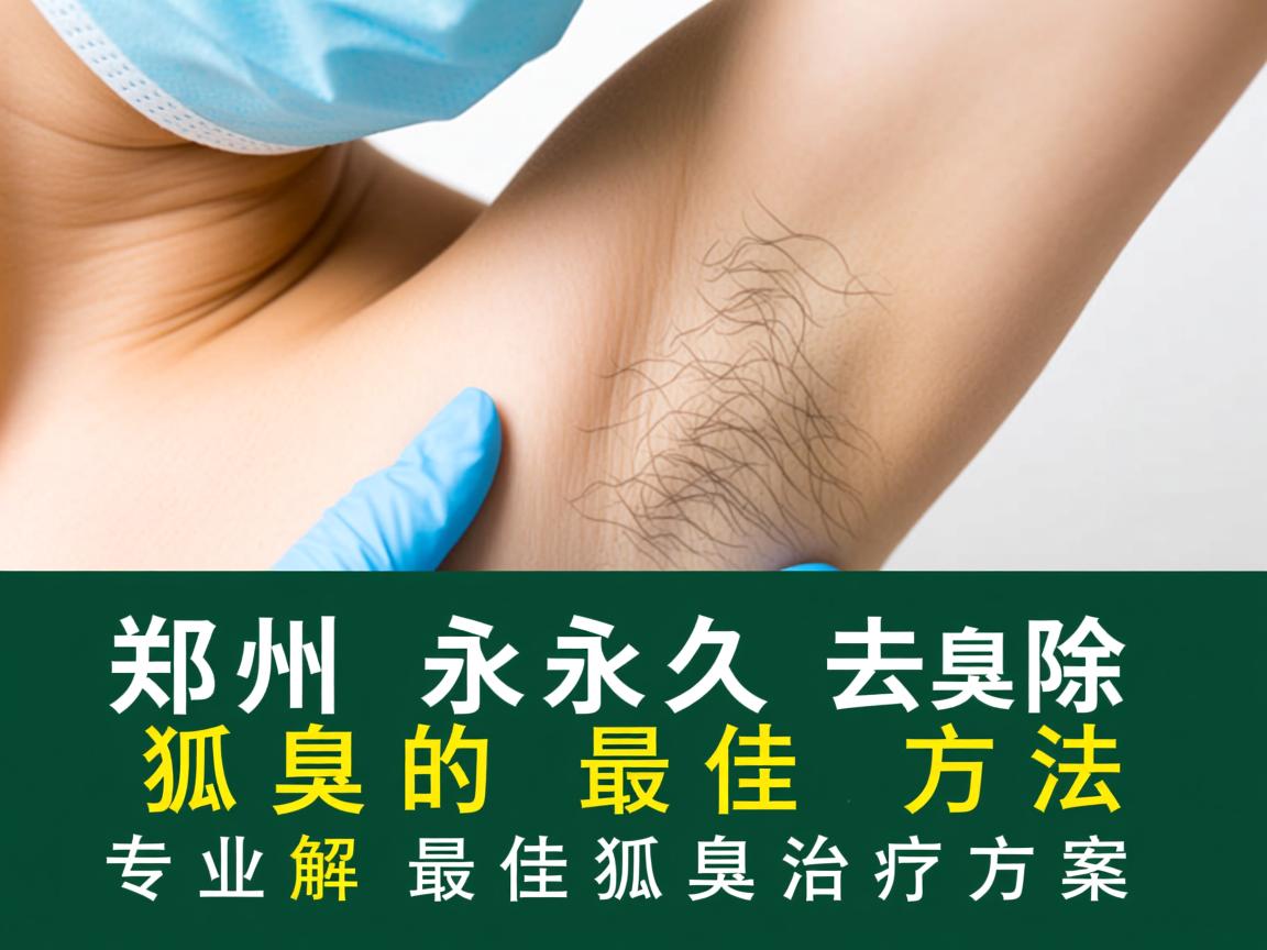 郑州永久去除狐臭的最佳方法，专业解析最佳狐臭治疗方案