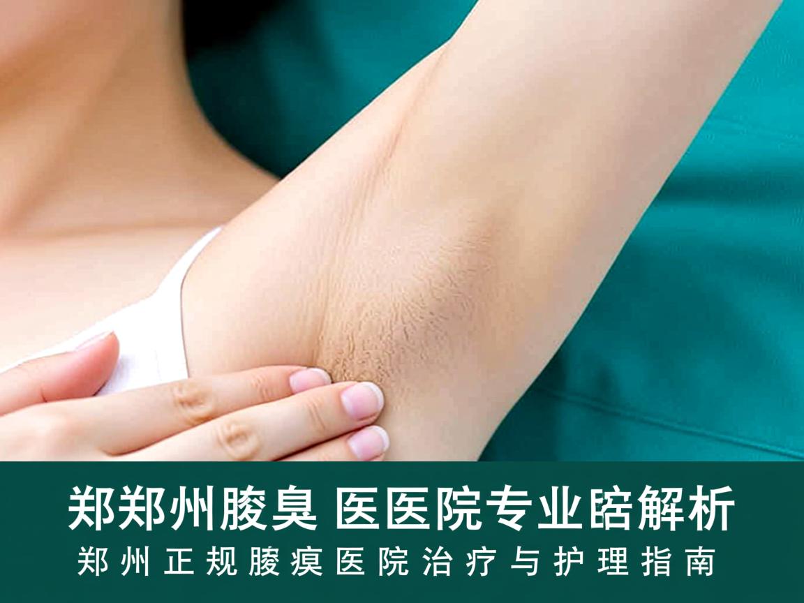 郑州腋臭医院专业解析，郑州正规腋臭医院的治疗与护理指南