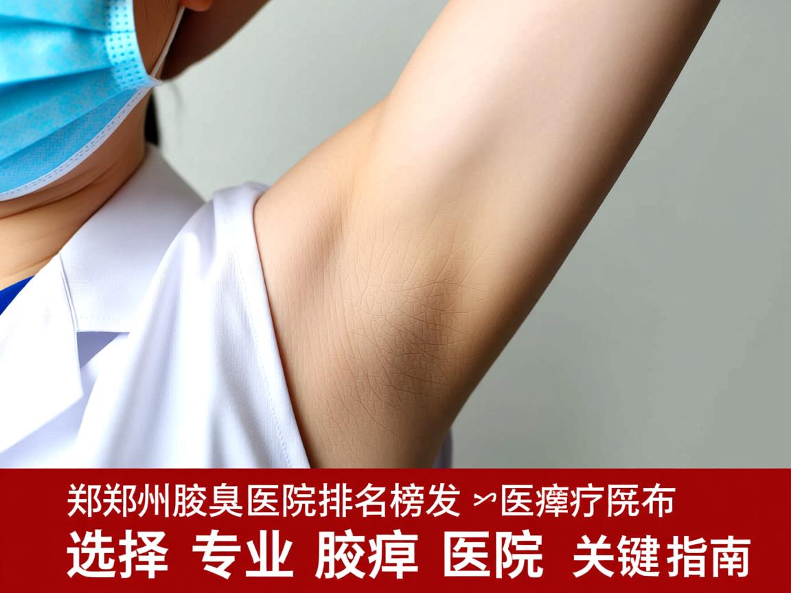 郑州腋臭医院排名榜发布，选择专业腋臭医院的关键指南