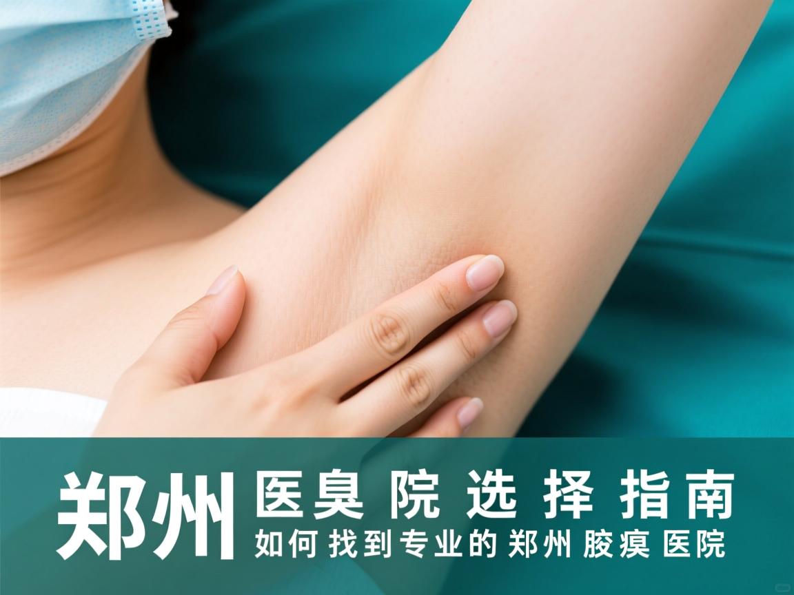 郑州腋臭医院选择指南，如何找到专业的郑州腋臭医院