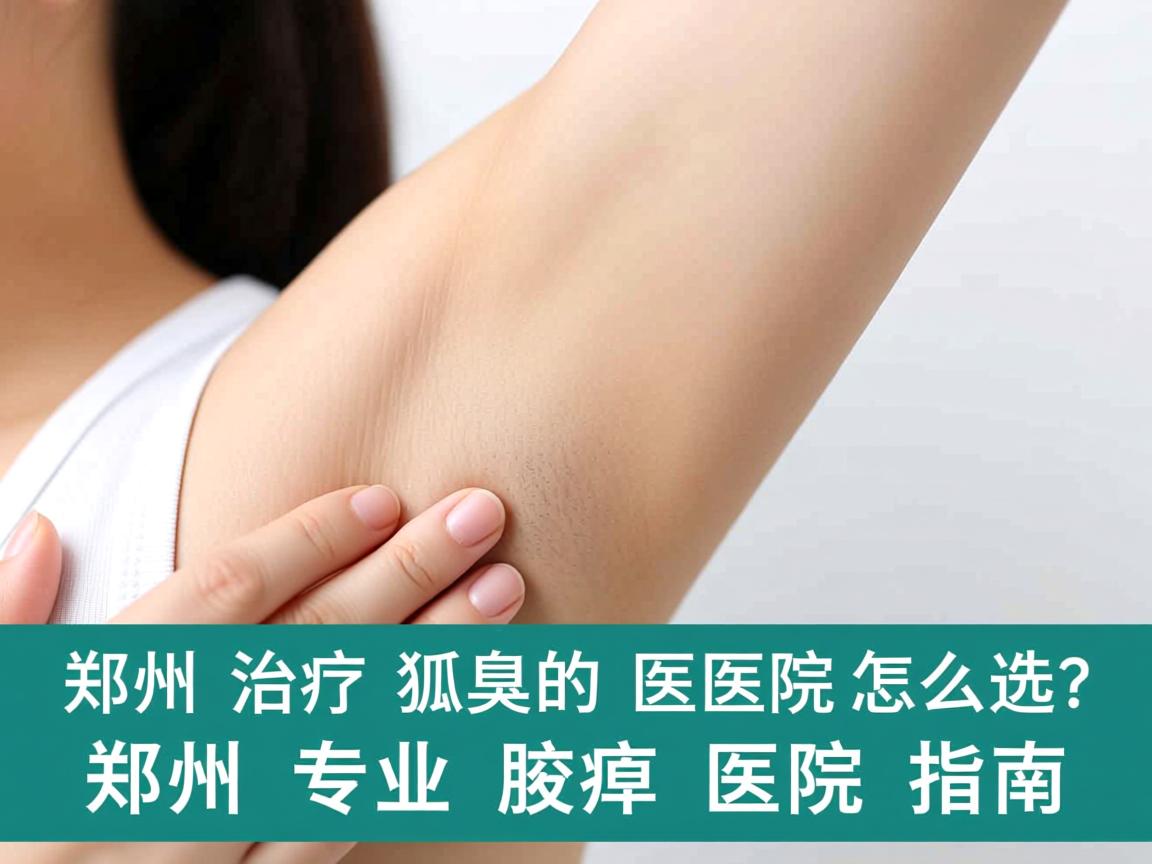 郑州治疗狐臭的医院怎么选?郑州专业腋臭医院指南 郑州治疗狐臭的医院怎么选?郑州专业腋臭医院指南