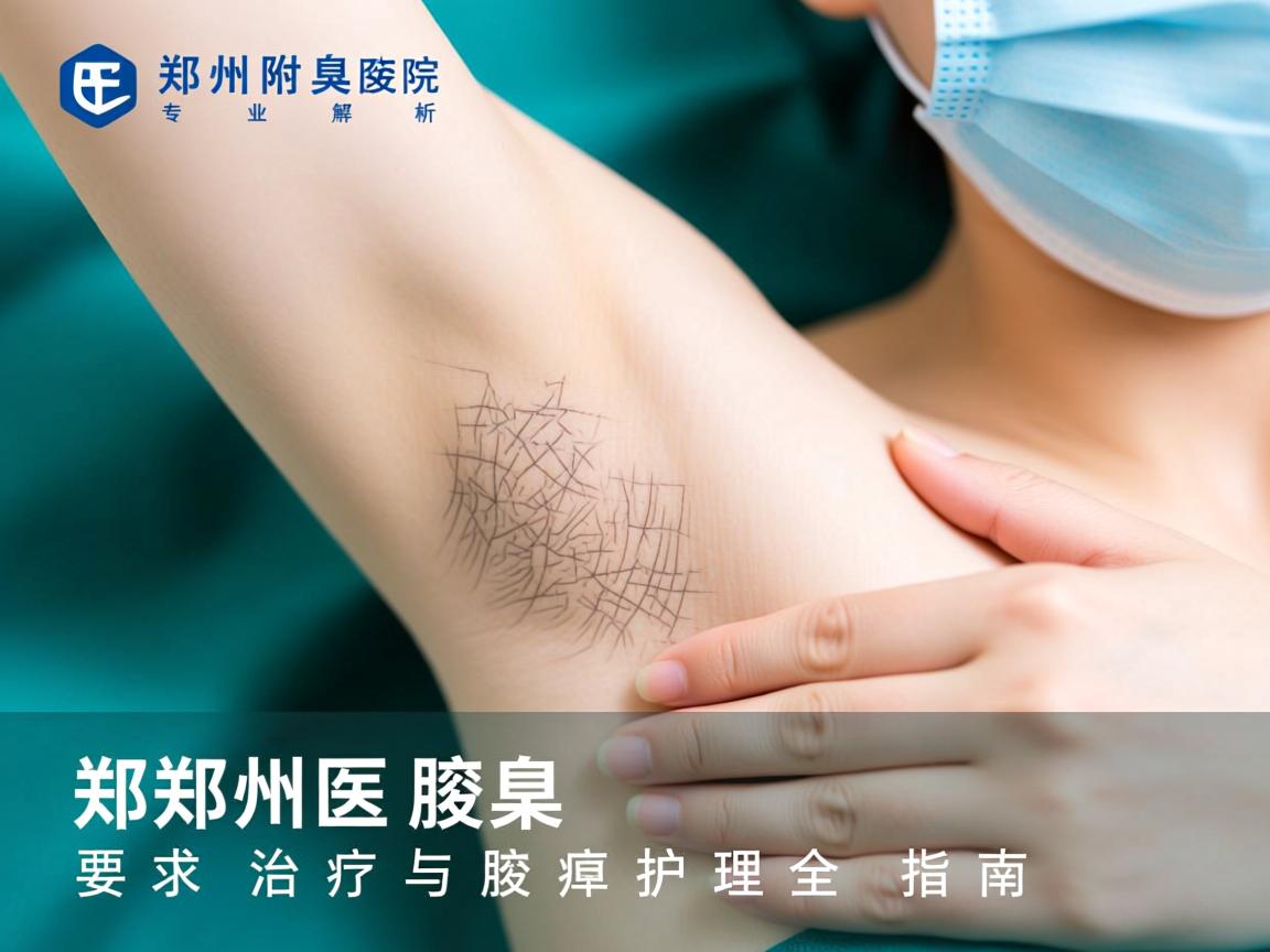 郑州附医腋臭医院专业解析,腋臭治疗与腋臭护理全指南 郑州附医腋臭医院专业解析,腋臭治疗与腋臭护理全指南