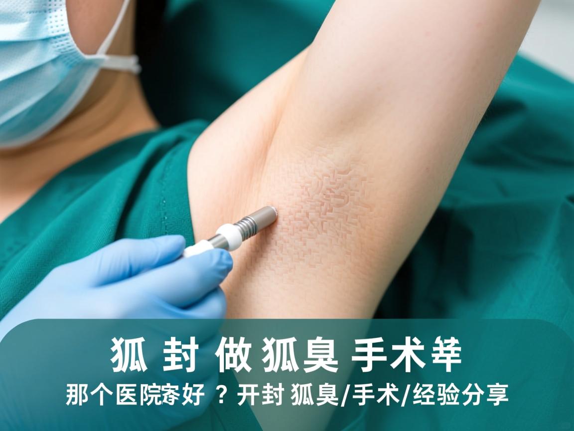狐臭手术选择指南，开封做狐臭手术那个医院好？开封狐臭手术经验分享