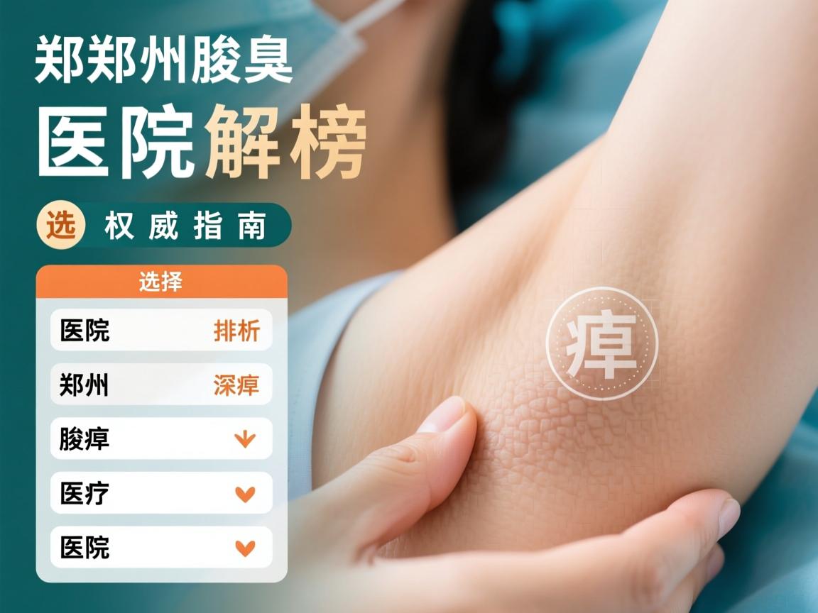 郑州腋臭医院排名榜深度解析，选择郑州腋臭医院的权威指南