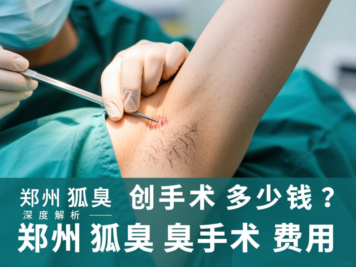 郑州狐臭微创手术多少钱？深度解析郑州狐臭手术费用