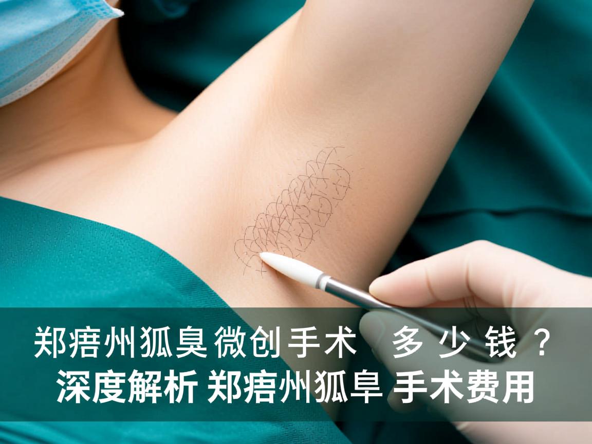 郑州狐臭微创手术多少钱？深度解析郑州狐臭手术费用