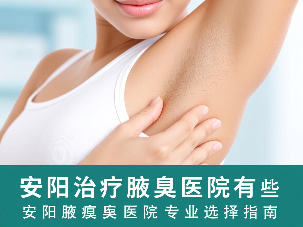 安阳治疗腋臭医院有哪些?安阳腋臭医院专业选择指南 安阳治疗腋臭医院有哪些?安阳腋臭医院专业选择指南
