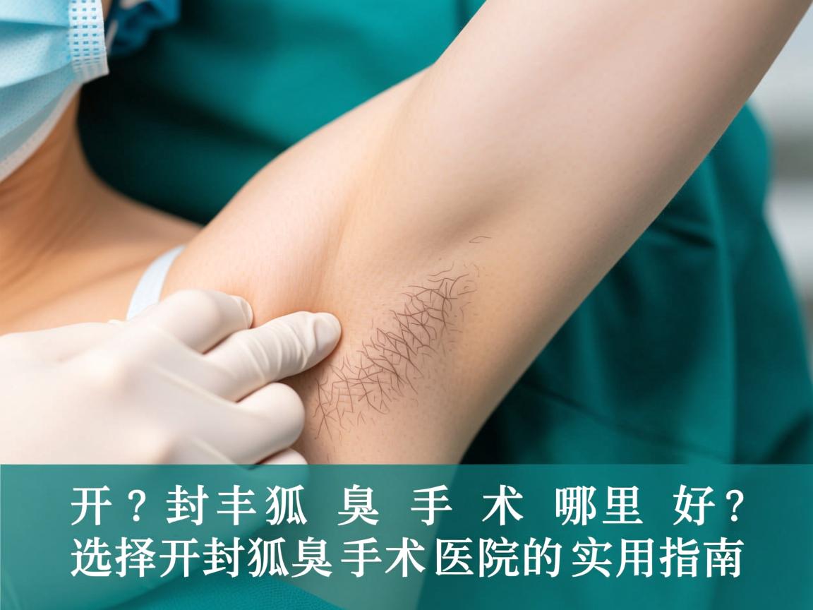 开封狐臭手术哪里好？选择开封狐臭手术医院的实用指南