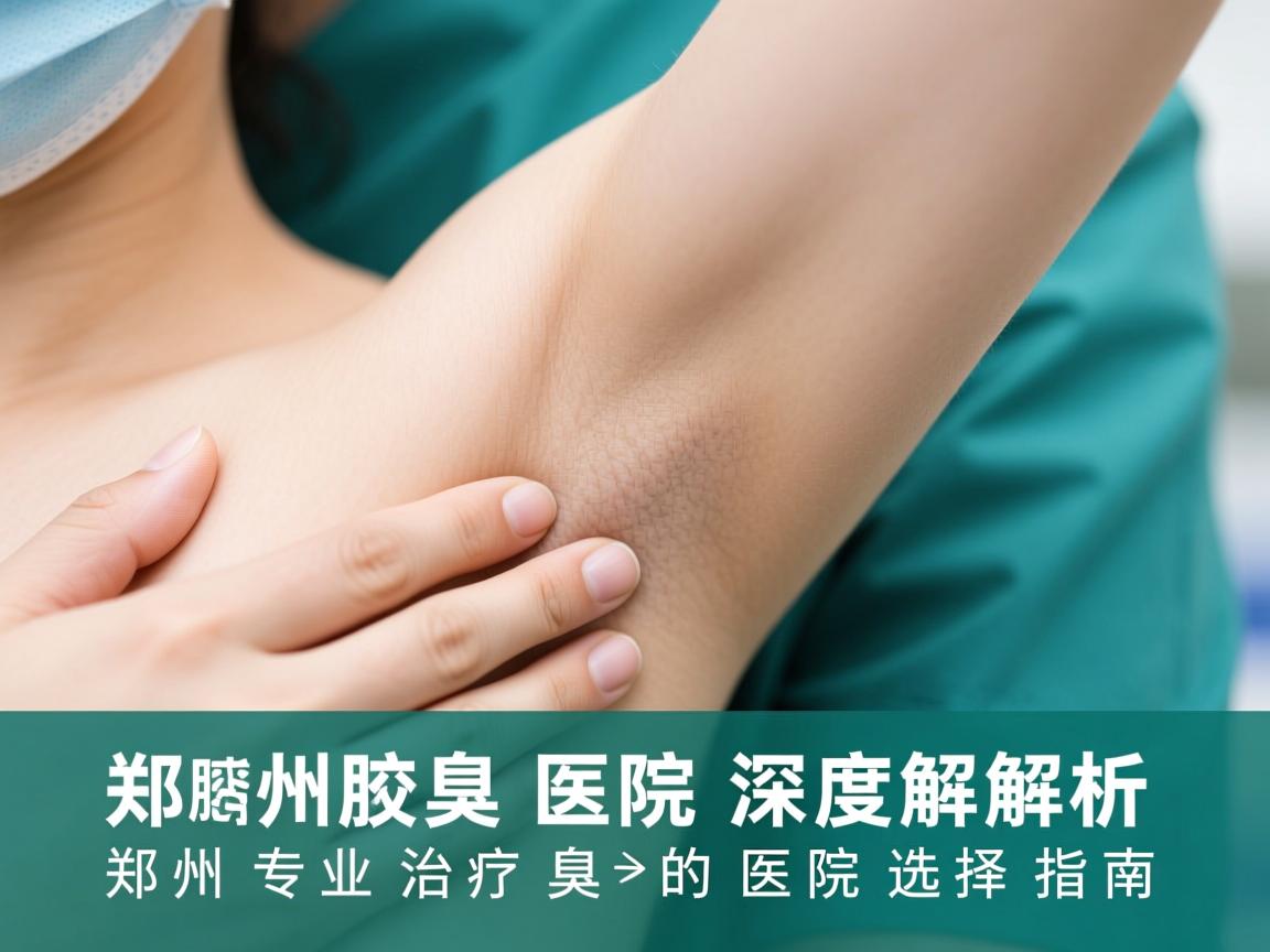 郑州腋臭医院深度解析，郑州专业治疗腋臭的医院选择指南