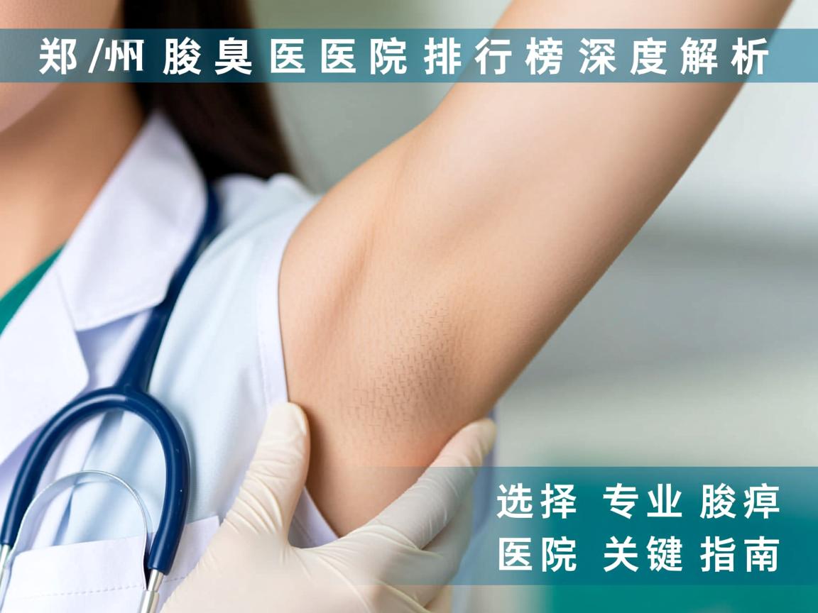 郑州腋臭医院排行榜深度解析,选择专业腋臭医院的关键指南 郑州腋臭医院排行榜深度解析,选择专业腋臭医院的关键指南