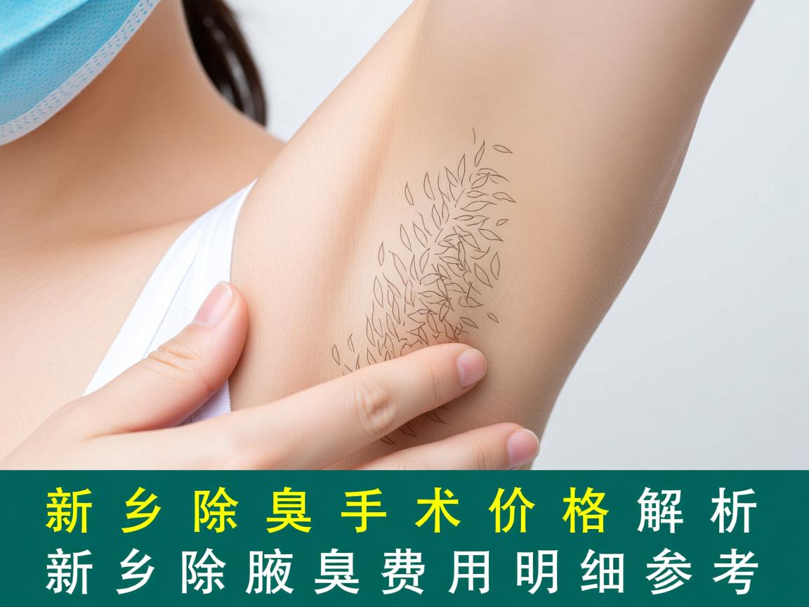 新乡除腋臭手术价格解析，新乡除腋臭费用明细参考