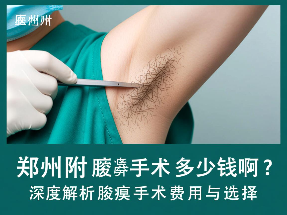 郑州附医腋臭手术多少钱啊?深度解析腋臭手术费用与选择 郑州附医腋臭手术多少钱啊?深度解析腋臭手术费用与选择