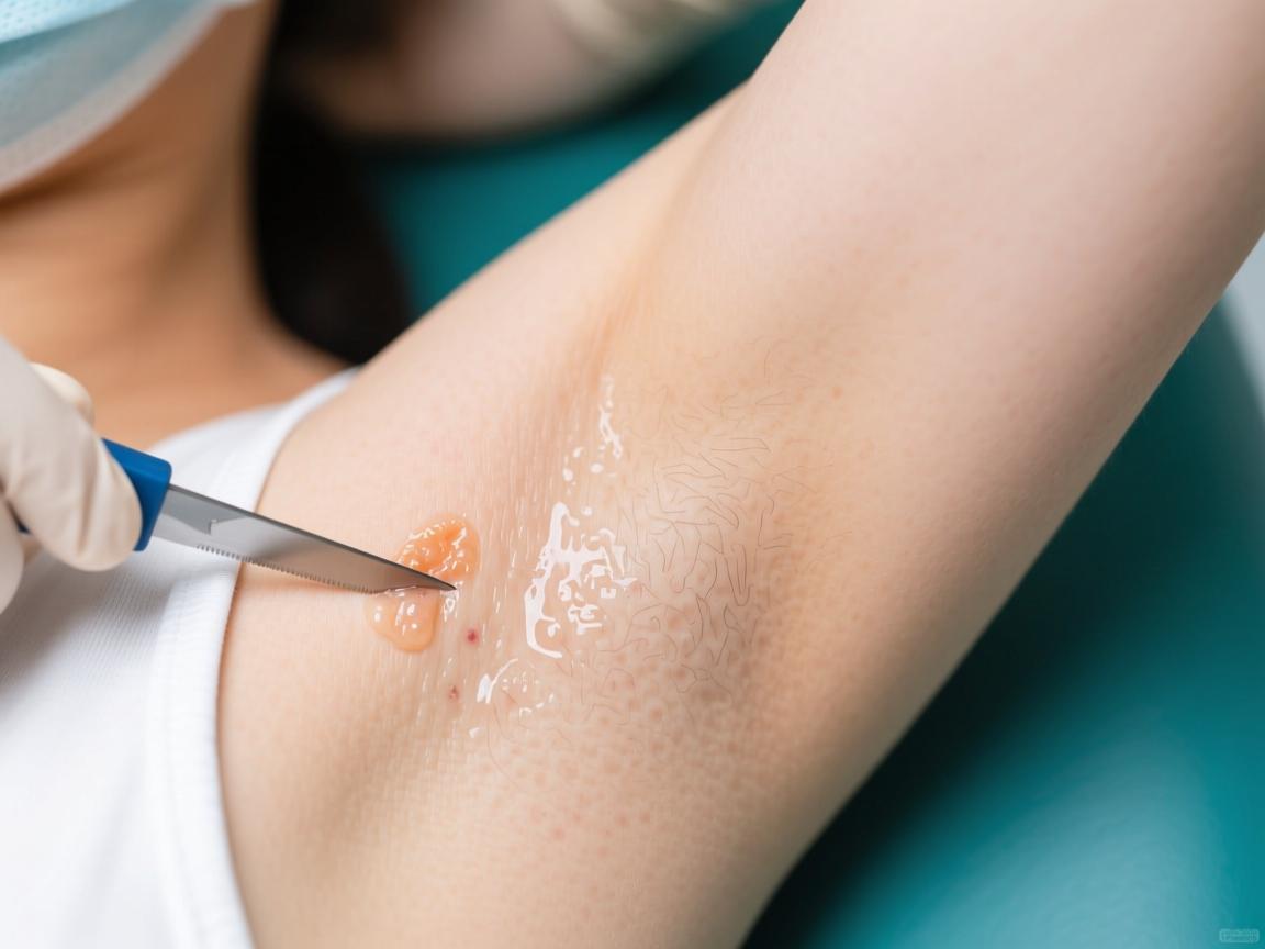 小切口汗腺清除治疗狐臭,专业解析小切口汗腺清除的优势与过程 小切口汗腺清除治疗狐臭,专业解析小切口汗腺清除的优势与过程