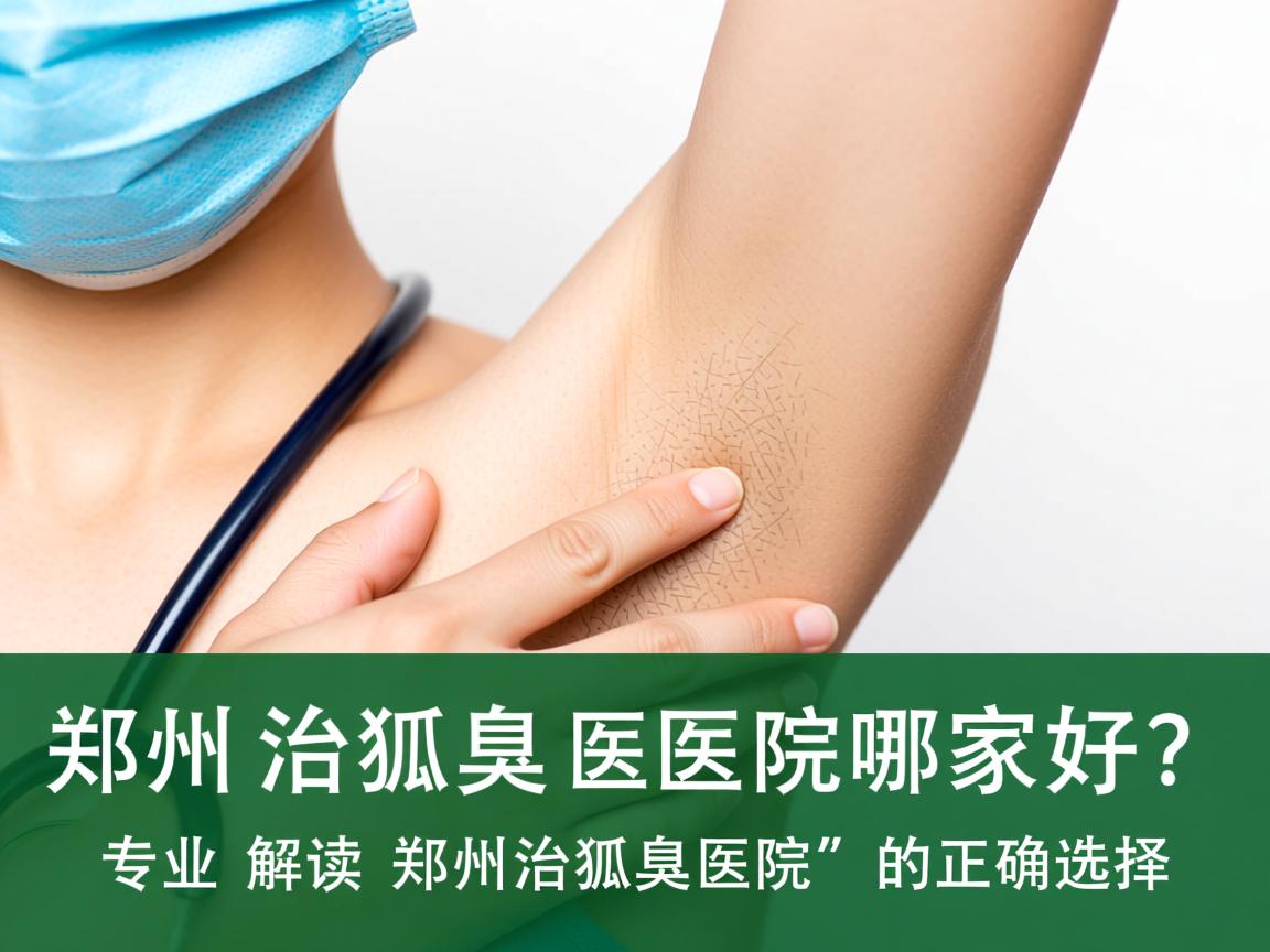 郑州治狐臭医院哪家好？专业解读郑州治狐臭医院的正确选择