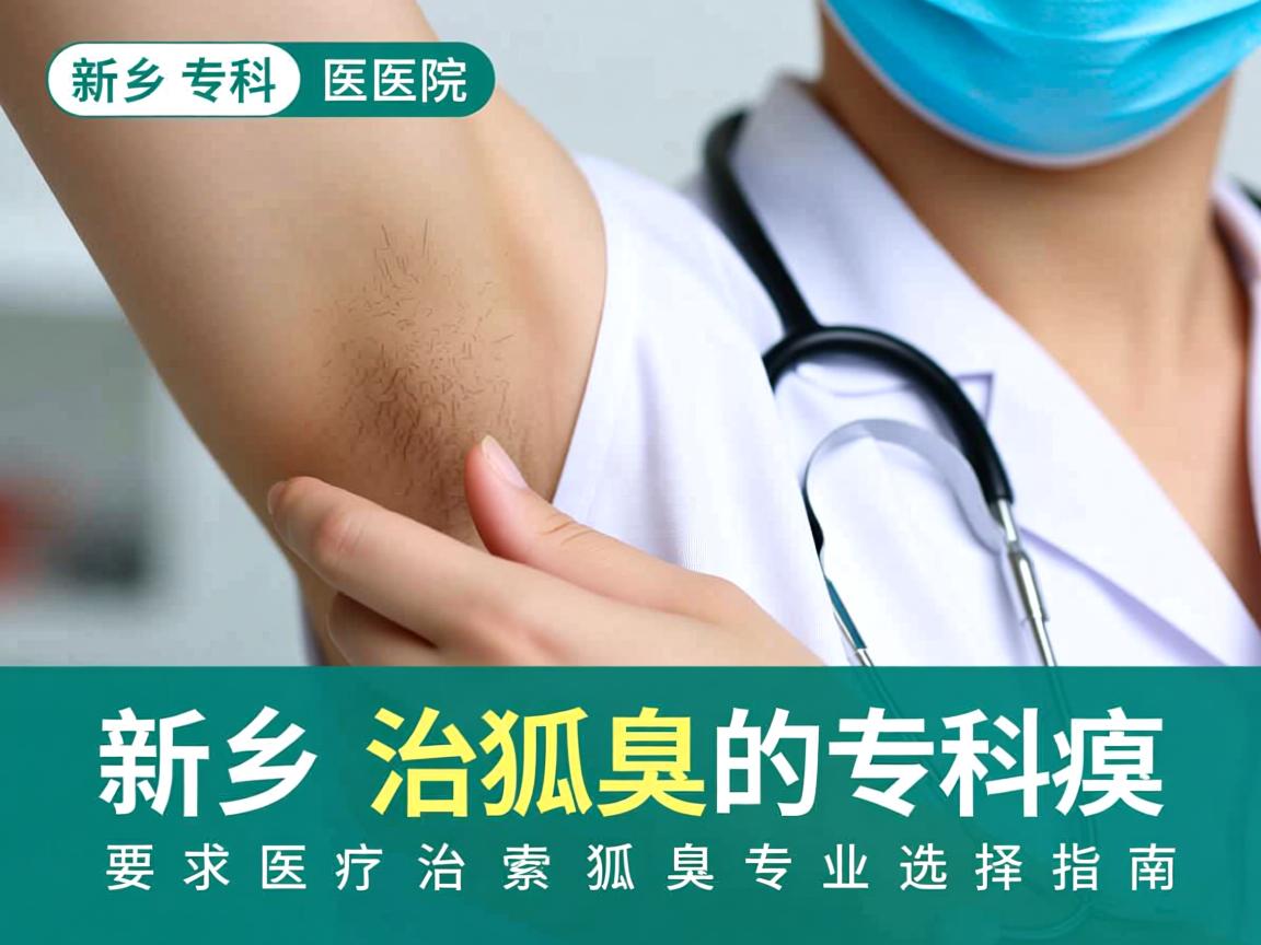 新乡治狐臭的专科医院,新乡治狐臭专业选择指南 新乡治狐臭的专科医院,新乡治狐臭专业选择指南