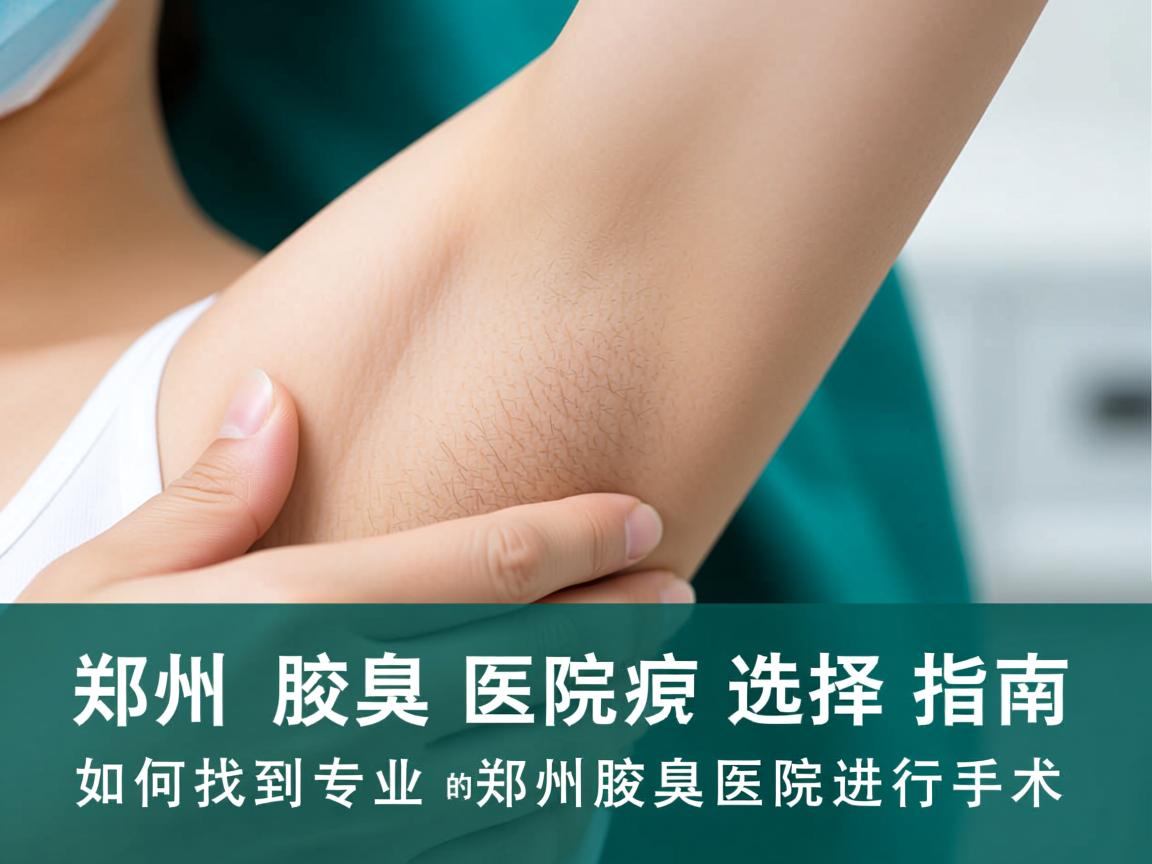 郑州腋臭医院选择指南,如何找到专业的郑州腋臭医院进行手术 郑州腋臭医院选择指南,如何找到专业的郑州腋臭医院进行手术