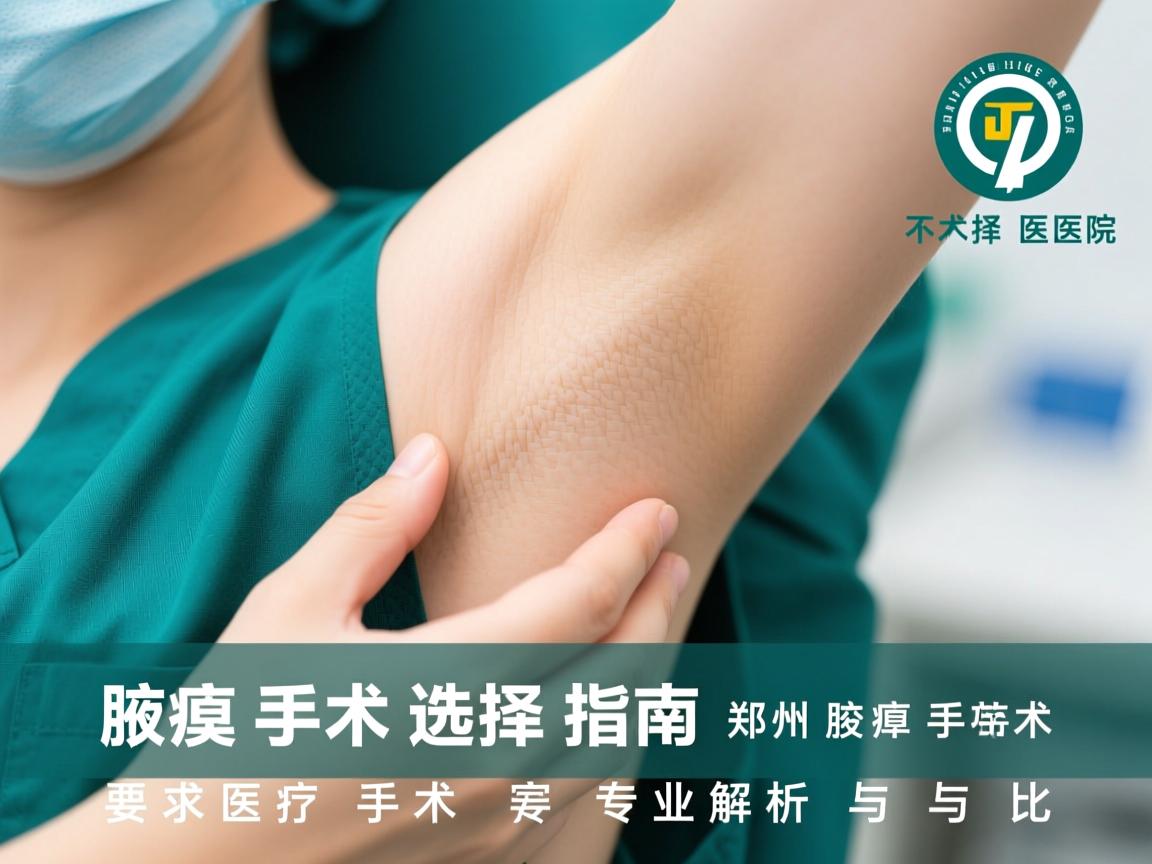 腋臭手术选择指南,郑州腋臭手术医院的专业解析与比较 腋臭手术选择指南,郑州腋臭手术医院的专业解析与比较