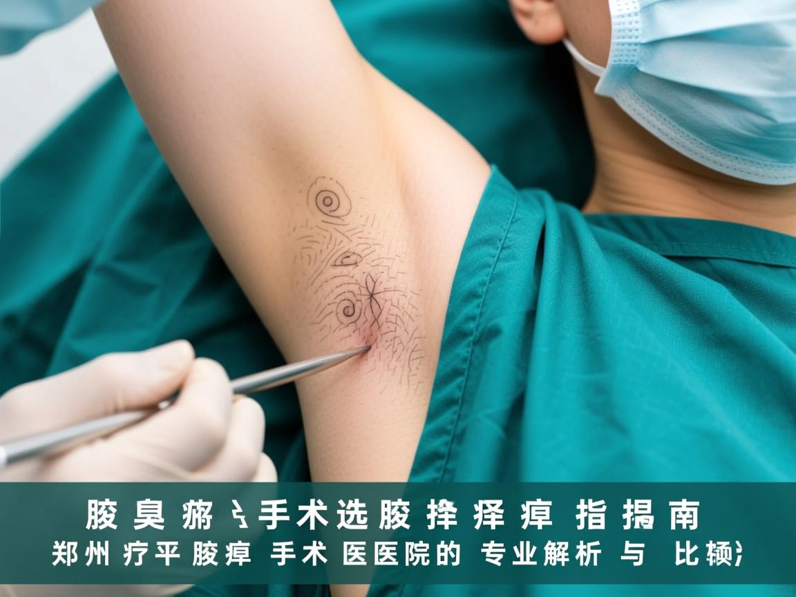 腋臭手术选择指南,郑州腋臭手术医院的专业解析与比较 腋臭手术选择指南,郑州腋臭手术医院的专业解析与比较