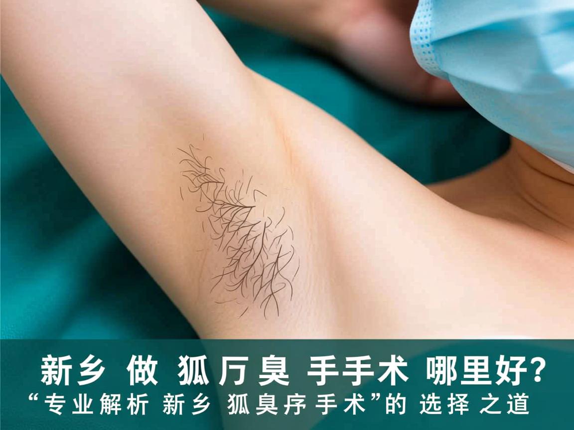 新乡做狐臭手术哪里好?专业解析新乡狐臭手术的选择之道 新乡做狐臭手术哪里好?专业解析新乡狐臭手术的选择之道