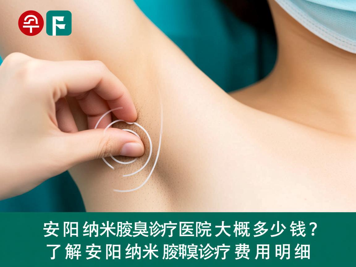 安阳纳米腋臭诊疗医院大概多少钱？了解安阳纳米腋臭诊疗费用明细