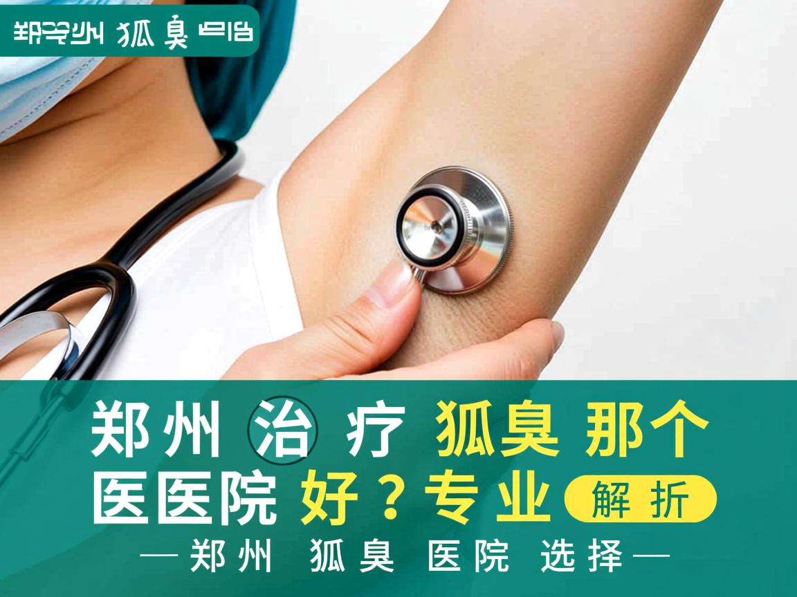 郑州治疗狐臭那个医院好？专业解析郑州狐臭医院选择