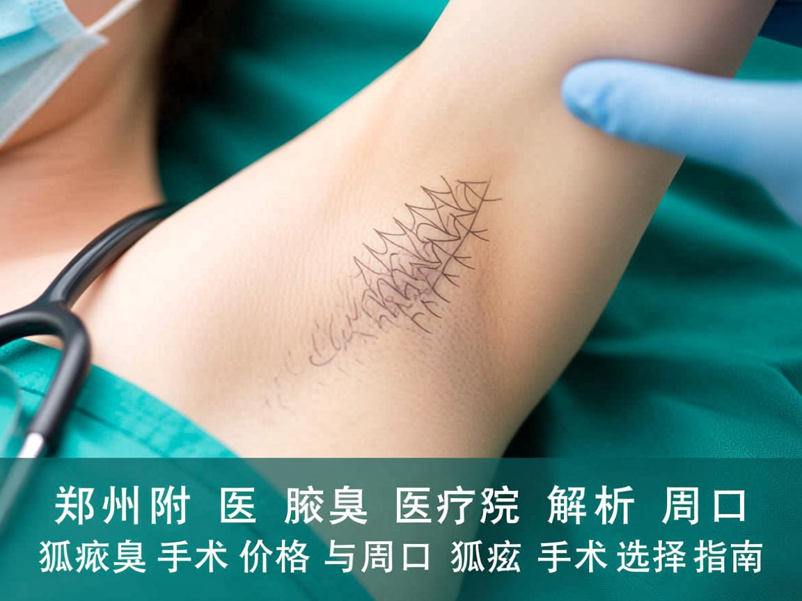 郑州附医腋臭医院解析,周口狐臭手术价格与周口狐臭手术选择指南 郑州附医腋臭医院解析,周口狐臭手术价格与周口狐臭手术选择指南