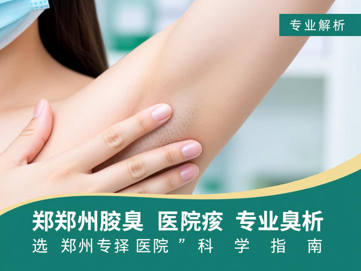 郑州腋臭医院专业解析，选择郑州腋臭医院的科学指南