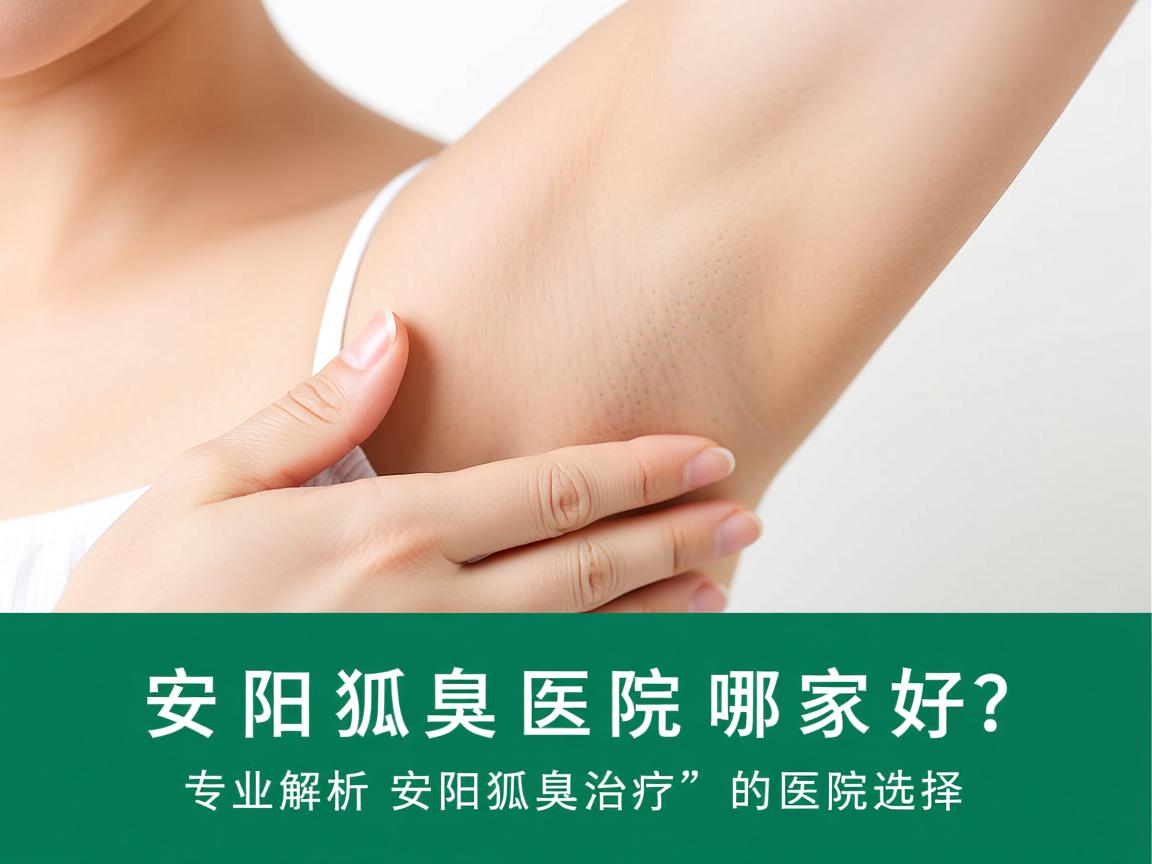 安阳狐臭医院哪家好？专业解析安阳狐臭治疗的医院选择