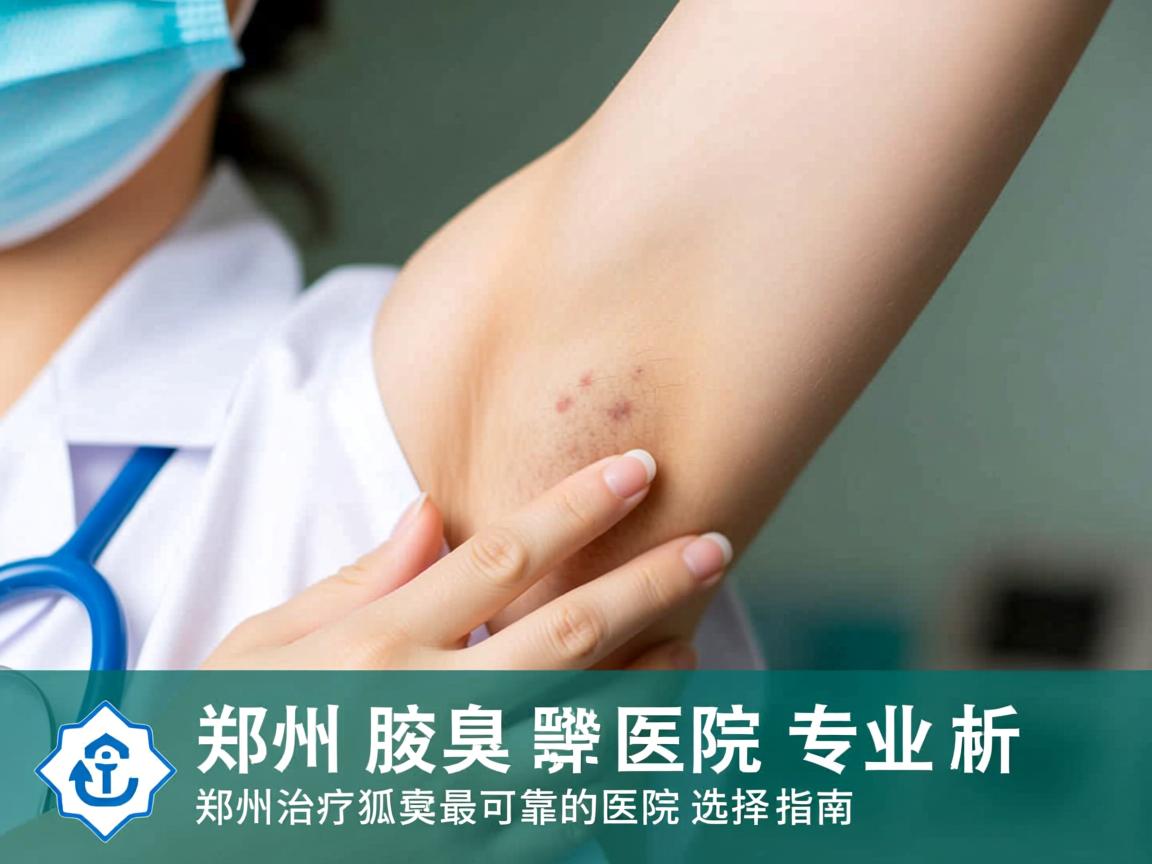 郑州腋臭医院专业解析，郑州治疗狐臭最可靠的医院选择指南