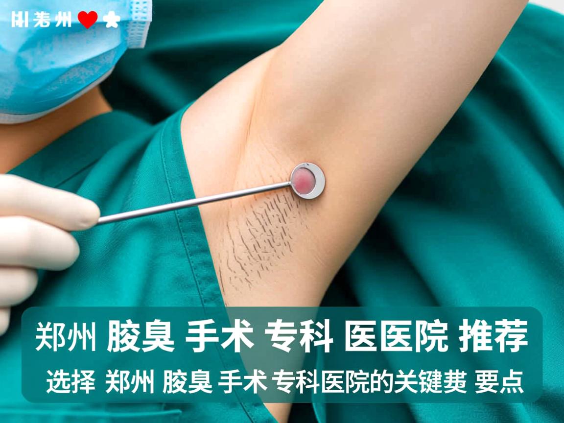 郑州腋臭手术专科医院推荐,选择郑州腋臭手术专科医院的关键要点 郑州腋臭手术专科医院推荐,选择郑州腋臭手术专科医院的关键要点