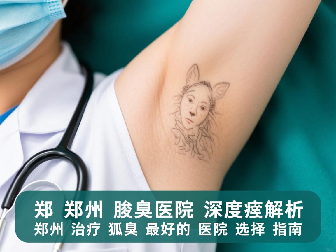 郑州腋臭医院深度解析,郑州治疗狐臭最好的医院选择指南 郑州腋臭医院深度解析,郑州治疗狐臭最好的医院选择指南
