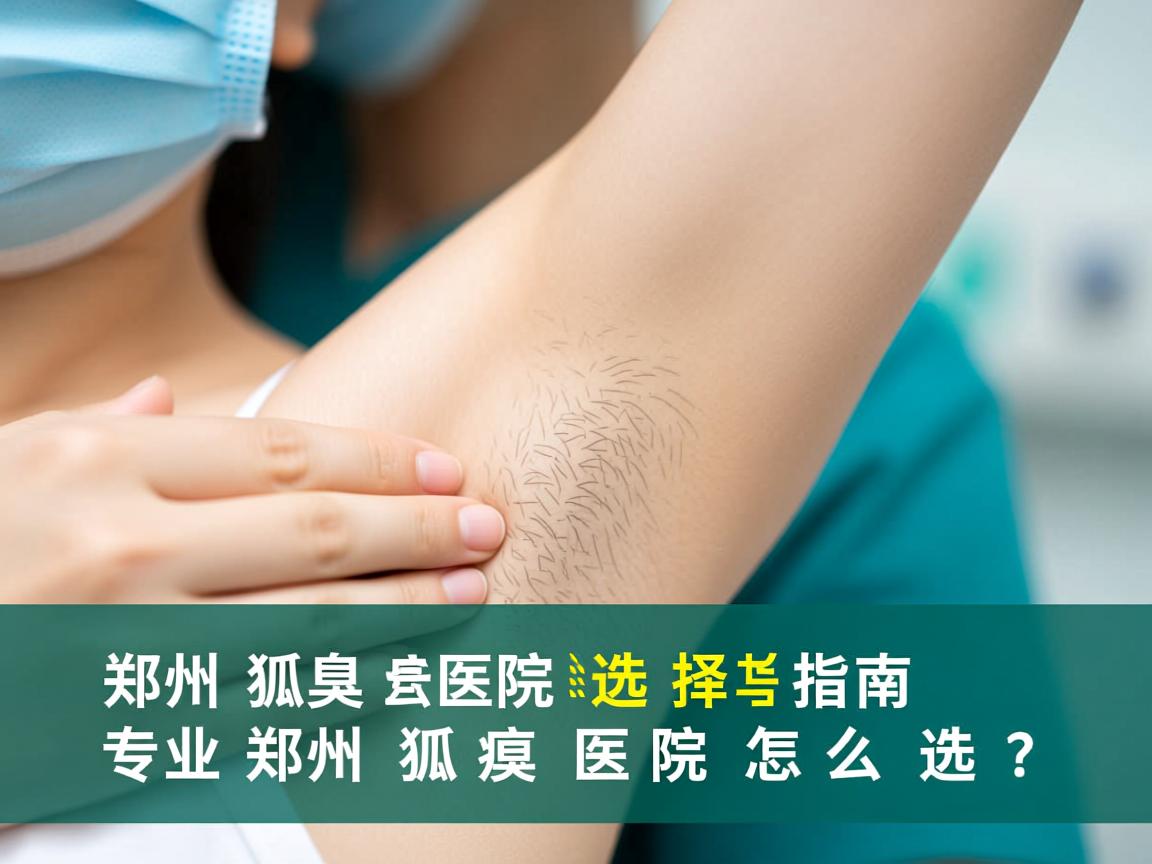 郑州狐臭医院选择指南，专业郑州狐臭医院怎么选？