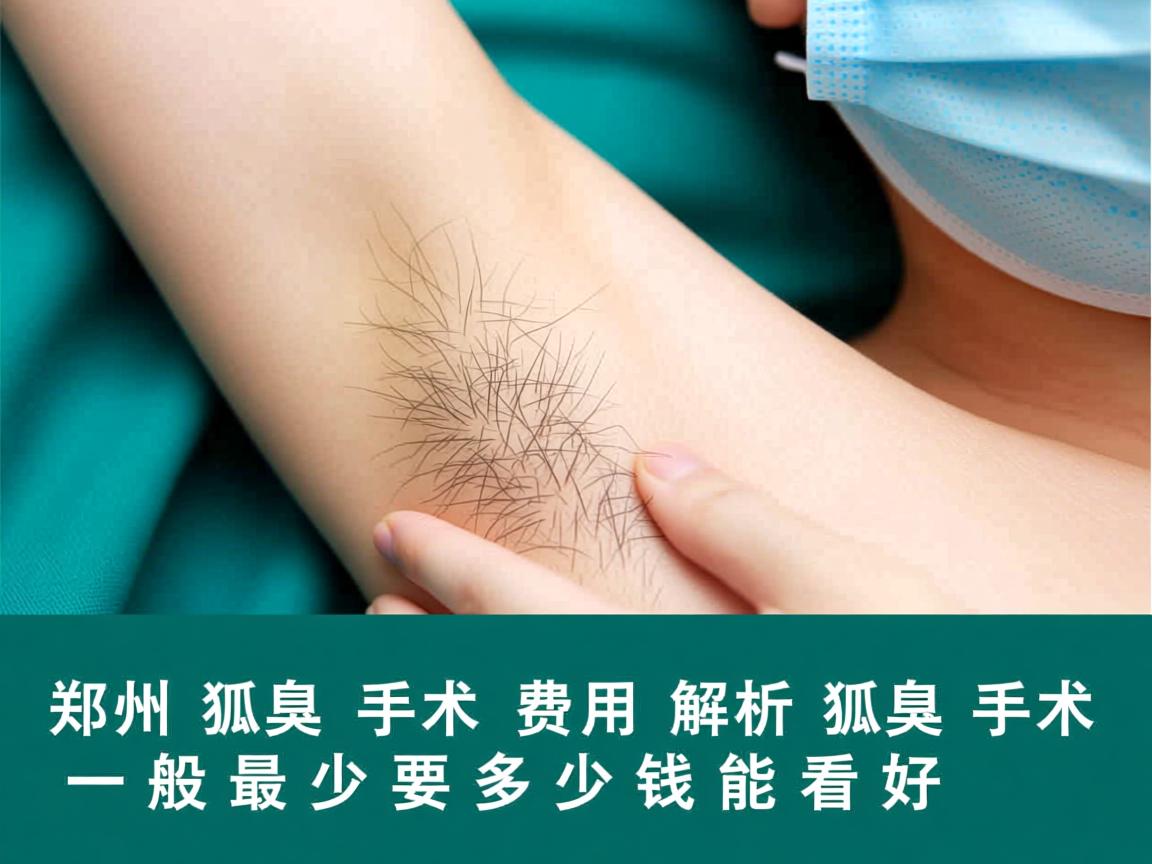 郑州狐臭手术费用解析,狐臭手术一般最少要多少钱能看好 郑州狐臭手术费用解析,狐臭手术一般最少要多少钱能看好