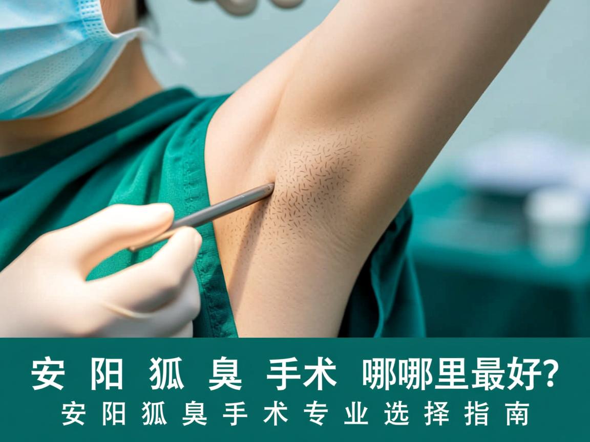 安阳狐臭手术哪里最好？安阳狐臭手术专业选择指南
