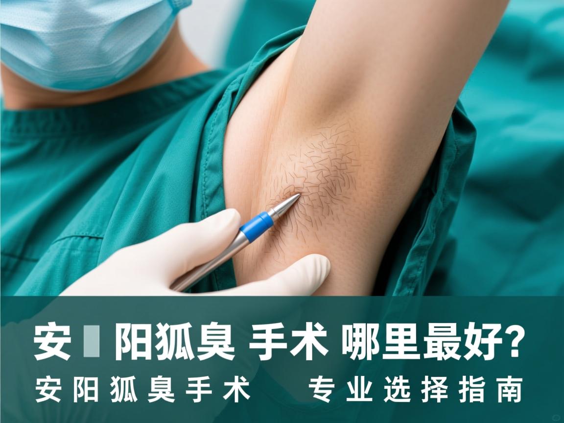 安阳狐臭手术哪里最好？安阳狐臭手术专业选择指南