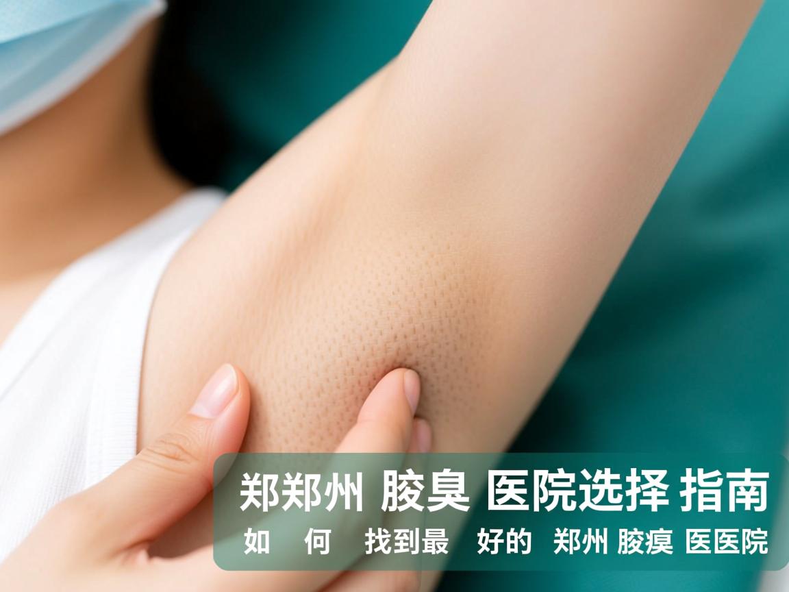 郑州腋臭医院选择指南，如何找到最好的郑州腋臭医院