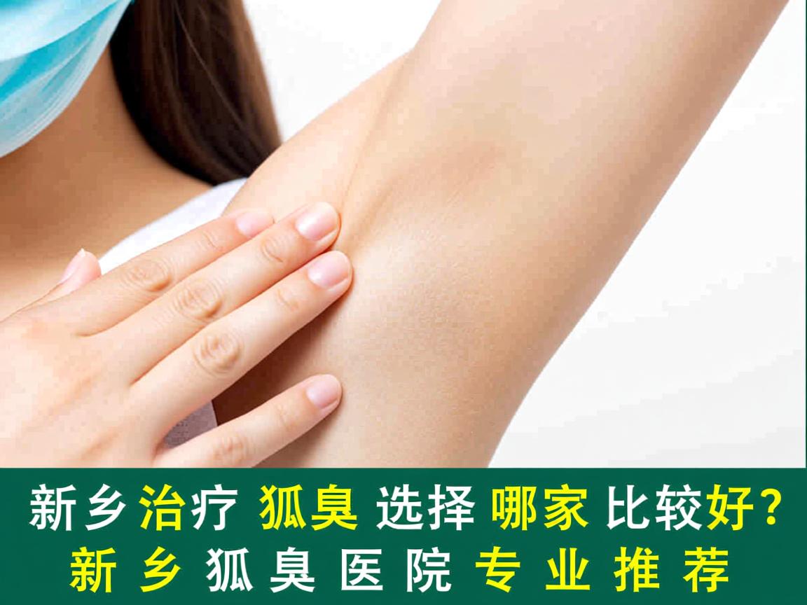 新乡治疗狐臭选择哪家医院比较好？新乡狐臭医院专业推荐