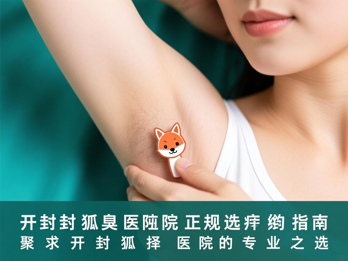 开封狐臭医院正规选择指南，聚焦开封狐臭医院的专业之选