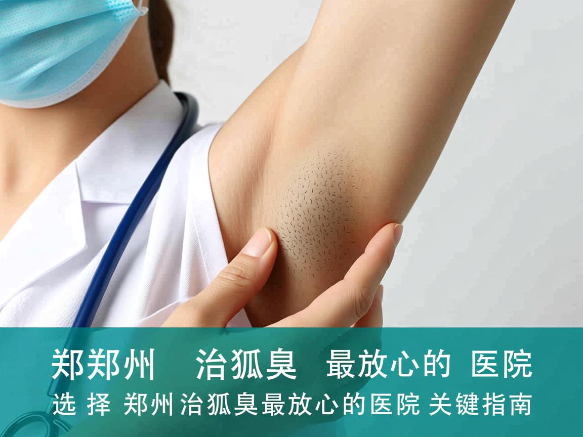 郑州治狐臭最放心的医院，选择郑州治狐臭最放心的医院关键指南